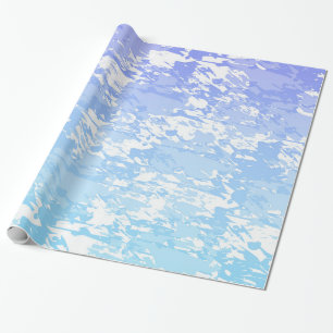 Lila und blaues Ombre Verpackungs-Papier Geschenkpapier