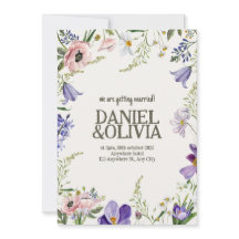 Lila und cremefarbene Blütenhochzeit