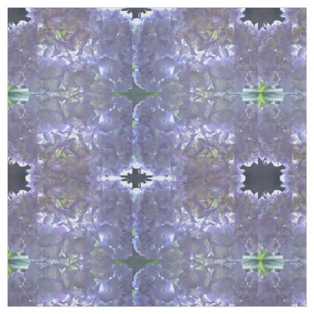 lila und elegante Lavendel Hydrangea Stoff (Muster)