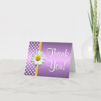 Lila und gelbe Sternchen Danke, dass Sie Karte
