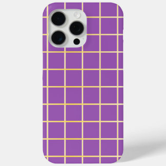 Lila und Gold Gitter Handyhülle | Elegante Schutzh Case-Mate iPhone Hülle