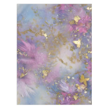 Lila und Gold Glitzer Storm Fantasy