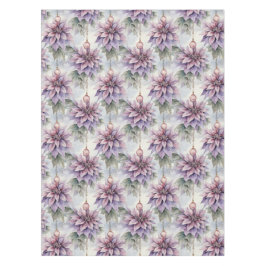 Lila und goldene Eleganz Tischdecke