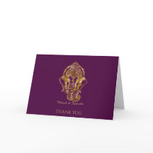 Lila und GoldGlitzer-Inder danken Ihnen zu