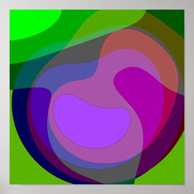 Lila und grün 403 poster (Vorne)