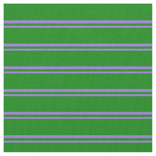 Lila und grüne Streifen Stoff (Nahaufnahme)