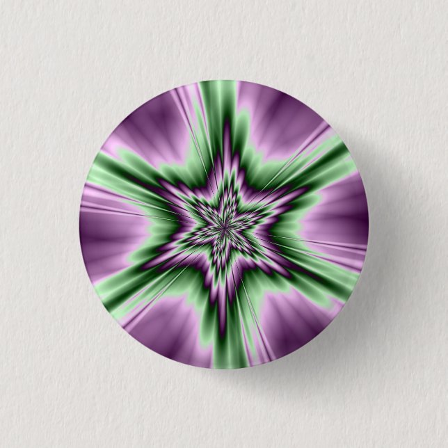Lila und grüne Taste Button (Vorderseite)