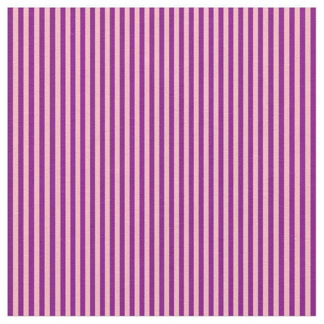 Lila und hellrosa farbige Linien Stoff (Nahaufnahme)