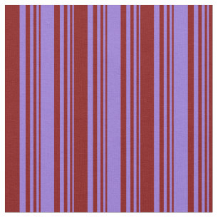 Lila- und maroonfarbene Streifen/Linienmuster Stoff