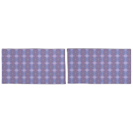 Lila und Mauve Gemustert Kissenbezug