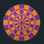 Lila und orange dartscheibe<br><div class="desc">Lila und orange Pfeil-Brett</div>