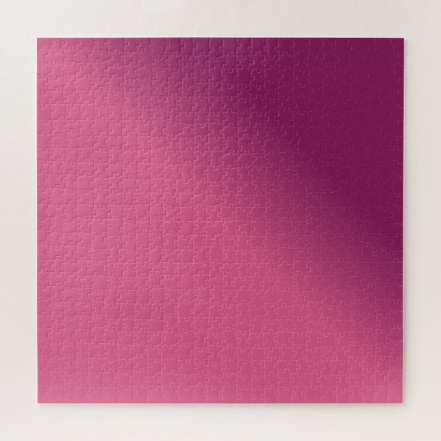 Lila und Pink Farbverlauf Puzzle (Horizontal)