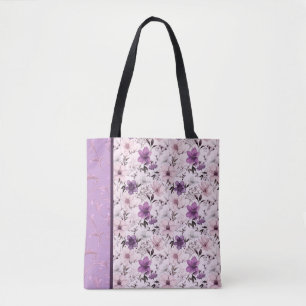lila und rosa Blumenmuster