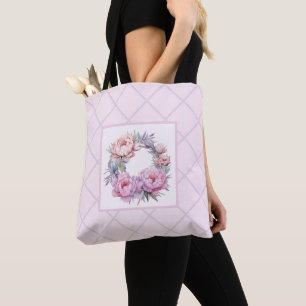 lila und rosa Blumenmuster