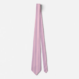 Lila- und Rosa-Linienmuster Krawatte