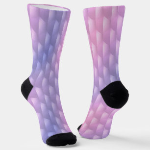 Lila und rosa socken