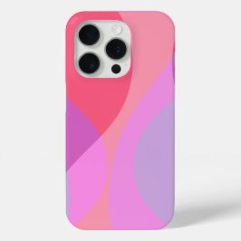 Lila und rosa Wellen Case-Mate iPhone Hülle
