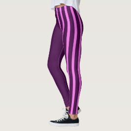 Lila und rosafarbene Leggings