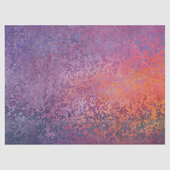 Lila und rote Grunge Seidenpapier (Vorderseite)