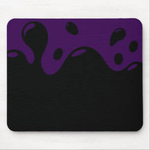 Lila und schwarze Maus-Pad Mousepad