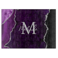 Lila und silberer Marmorschlauch