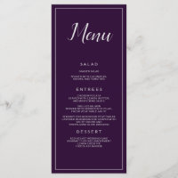 Lila und Silberhochzeitlicher Catering