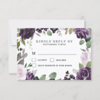 Lila und silberne elegante Blumenhochzeit