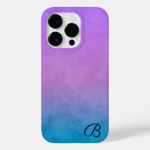 Lila und türkischer Personalisierter Fall Case-Mate iPhone 14 Pro Hülle