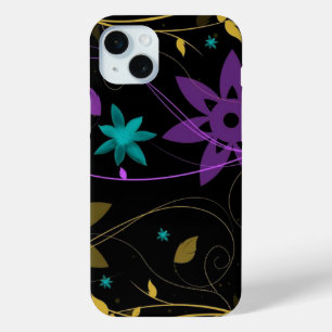 Lila und türkisfarbener Weingarten Case-Mate iPhone Hülle