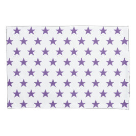 Lila und weiß kissenbezug