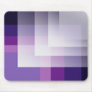 Lila und weiß mousepad
