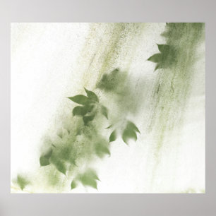 LILA UND WEISSE ABSTRAKTE BILDUNG POSTER