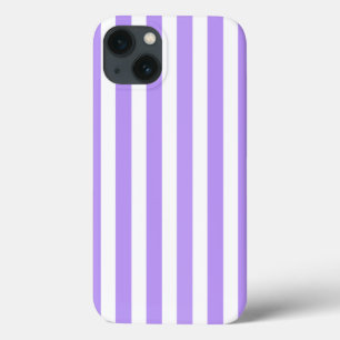 Lila und weiße Candy-Streifen Case-Mate iPhone-Hül iPhone Hülle