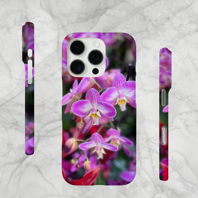 Lila und weiße Orchideen aus Holland, Case-Mate iPhone Hülle (Original Photo in Holland, Small Orchids. Case-Mate iPhone Case.)