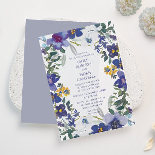 Lila und weiße Orchideenhochzeit