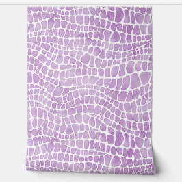 Lila und weißes Hautmuster Tapete