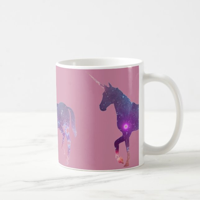 lila Unicorn Kaffeetasse (Rechts)