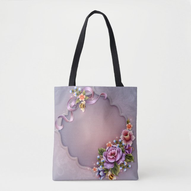 Lila Universaltasche, mittelgroß (Vorderseite)