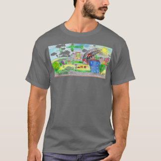 Lila Up Militär-Kind erzählt gute Geschichten von T-Shirt