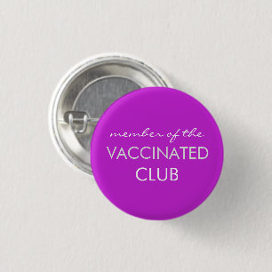 Lila Vacced Clubschaltfläche Button