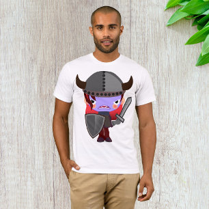 Lila Vampire Viking Mens T - Shirt