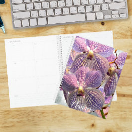 Lila Vanda Orchids Floral Planer