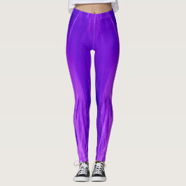Lila Veilchen flammt künstlerisches Feuer-moderne Leggings