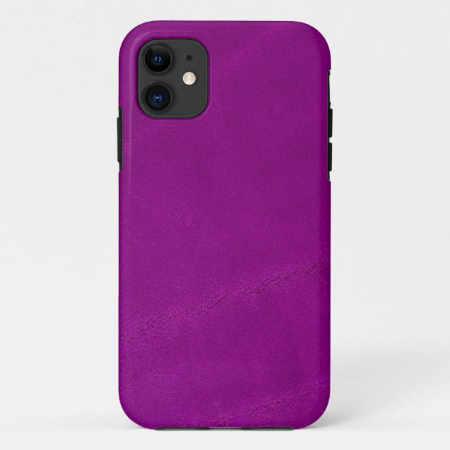 Lila Veloursleder Case-Mate iPhone Hülle (Rückseite)