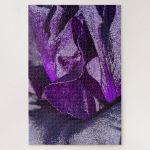 Lila Velvet Iris Puzzle