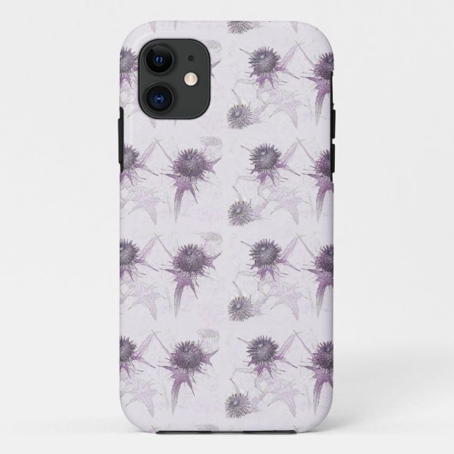Lila Verschraubung der Natur Case-Mate iPhone Hülle (Rückseite)