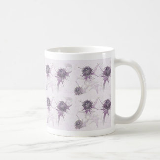 Lila Verschraubung der Natur Tasse