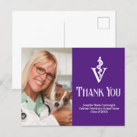 Lila Veterinary Foto Custom Vielen Dank