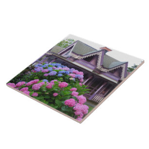 Lila viktorianisches Cottage - Martha's Vineyard Fliese