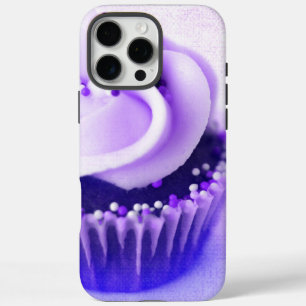 Lila Vintage Cupcake Sprinkles iPhone 16 Pro Max Hülle